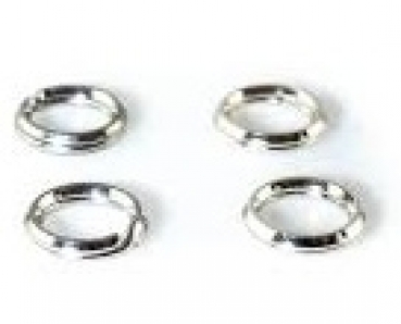 Doppel-Spaltring silber
